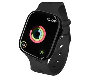 Decoded Ares Splice Strap černá / Řemínek / Apple Watch 40/42 mm / silikonový