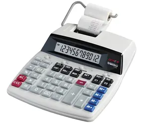 GENIE D69 PLUS šedá / Kalkulačka s tiskem / 12místná / LCD displej / 162 lpm