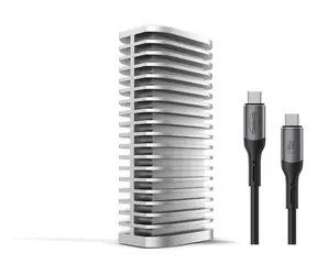 TerraMaster D1 SSD PRO / Externí box pro SSD / USB4 80 Gb/s / 1x M.2 NVMe / diskless