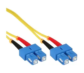 Mercodan SC-SC OS2 / Optický patch kabel / Singlemode 9/125 / Duplex