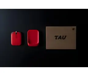 Rolling Square TAU bílá / Mini powerbanka 3v1 / klíčenka / 1400 mAh / Micro-USB & USB-C & Lightning