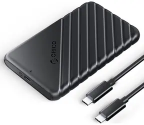 Orico 25PW1C-C3-BK-EP černá / Box pro 2,5" HDD/SSD / SATA III / USB-C 3.1 / 6 Gbit/s