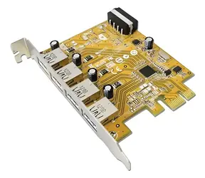 Sunix USB4300N / Řadič / PCIe / 4x USB 3.0