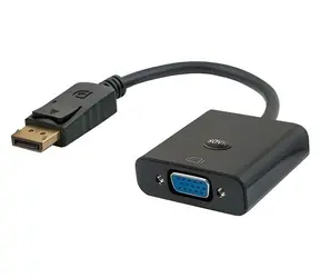 Savio CL-90/B černá / Adaptér / DisplayPort - VGA / M-F
