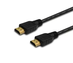 OEM Kabel HDMI zlacený 1,5 m / Kabel HDMI / 4K UHD 2160p / Zlacené konektory / ARC + Ethernet
