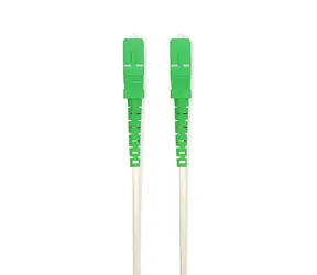 Nedis optický patch kabel SC/APC-SC/APC bílá / Optický kabel / SMF / 100 Gbps / 2 m