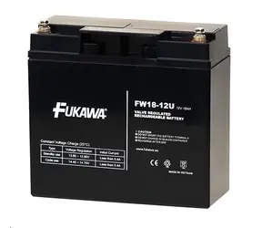 FUKAWA FW 18-12 U (12158) / Baterie do UPS / 12V / 18Ah / životnost 5 let / závit M5