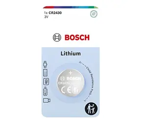 Bosch CR2430B1/00 / Knoflíková baterie / CR2430 Lithium / 3 V / 1 ks
