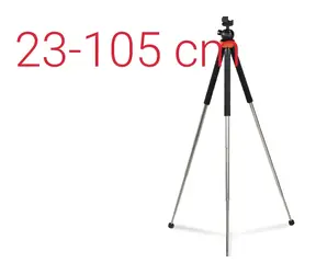 Traveller Pro 105 černá / Stativ / pro smartphone a GoPro / hliníkový / výška 23-105 cm / 455 g