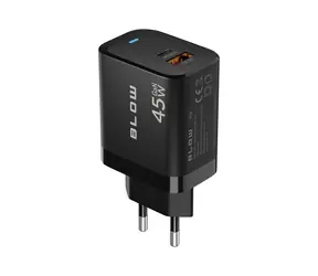 Síťová nabíječka USB + USB-C PD 45W s kabelem / Napájecí adaptér / 45 W / USB-C / Power Delivery / USB-A