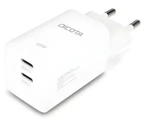 GaN USB nabíječka 45W bílá / Nabíječka / 2x USB-C