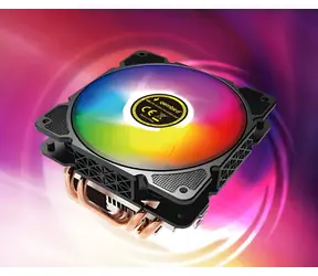 Huracan 12 cm 100W / Chladič CPU / 4-pin / Multicolor LED