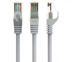 Patch kabel Cat6 UTP 1,5 m šedý / Patch kabel / UTP / RJ45