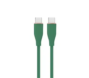 Kabel USB-C (M) - USB-C (M) 1,5 m zelená / Kabel / Nabíjecí a datový