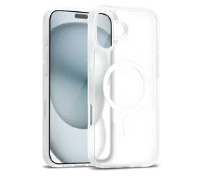 Crong Hybrid Matte Magnetic bílá / Ochranný kryt / Apple iPhone 17 / MagSafe