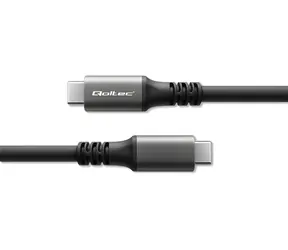 Kabel USB4 USB-C černá 1 m / Kabel USB-C / Thunderbolt 3/4 / 40 Gbps / PD 240 W