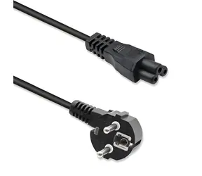 Napájecí kabel Schuko úhlový - IEC C5 1,5 m / Napájecí kabel / 3x1,0 mm2