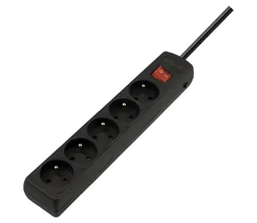 LZ-17 přepěťová ochrana 3m / Přepěťová ochrana / 5 zásuvek / automatická pojistka