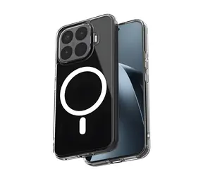 Crong Hybrid Clear Magnetic transparentní / Ochranný kryt / Xiaomi 17T / MagSafe