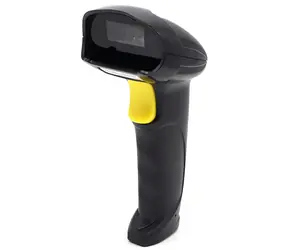 Laserová čtečka čárových kódů 1D/2D černá / Čtečka čárových kódů / USB / kabel 1,65 m