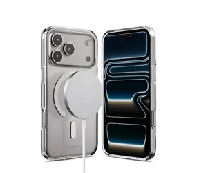 Crong Clear MAG Cover čirý / Kryt na iPhone 17 Pro / MagSafe