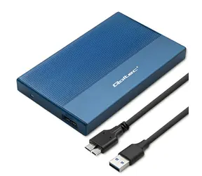 Externí box pro 2,5" SATA disk modrý / Box na disk / USB 3.0 / až 2 TB