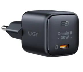 Omnia II Mini PA-B1L černá / Síťová nabíječka / USB-C / Power Delivery 30W / 5A