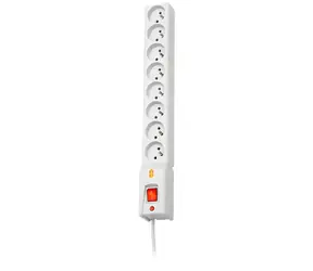 Lestar LX 810 šedá / Přepěťová ochrana / 1,5 m kabel