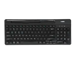 Kallisto Smart černá / Bezdrátová klávesnice / Bluetooth + RF / Plná velikost / AAA baterie