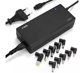 Univerzální napájecí adaptér pro notebooky 120 W černý / Napájecí adaptér / 100-240 V / 24 V/5 A