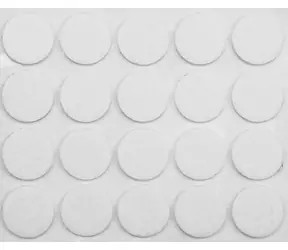 Vorel Samolepicí podložky pod nábytek 20 mm / Podložka pod nábytek / O 20 mm / 20 ks