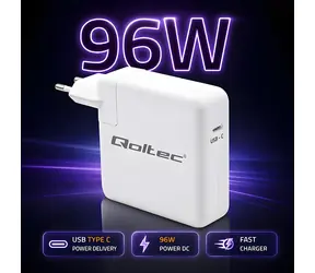Nabíječka USB-C 96W / Nabíječka / USB-C 3.0 / 5-20V / 3-4,8A