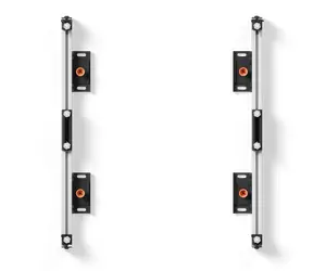 EDBAK ULS2337 / Univerzální LED systém pro 2 skříně / 600×337,5 mm / černá