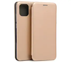 Beline Book Magnetic Xiaomi Redmi A2 zlatá / Pouzdro / Flip / Magnetické zavírání