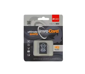 IMRO microSD karta 2GB + SD adaptér / Paměťová karta / Micro SD