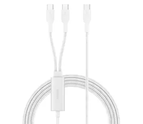 Belkin BOOST CHARGE PRO bílá / Kabel / USB-C - USB-C / 140W / 1,5 m