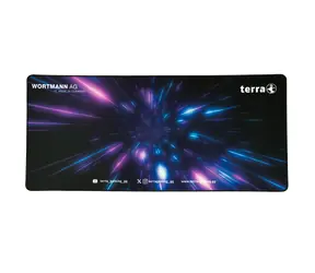 TERRA Mousepad XXL PURE Gaming fialová / Herní podložka pod myš / 900x400x3mm