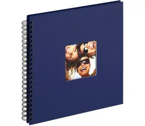 Walther Fun SA110L modrá 30x30 / Album / 50 černých stran / spirálová vazba
