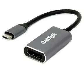 CalDigit USB-C na DisplayPort 1.4 Space Gray / Adaptér / 8K HDR