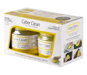 Cyber Clean The Original 2x145g / Čisticí hmota / kalíšek Pop-Up Cup / pro elektroniku a citlivé povrchy