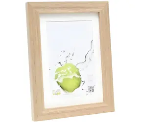 Deknudt S66KH1 P1 dub / Rámeček / Dřevěný / 13×18 cm / S paspartou