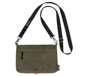 SwitchEasy Utility Crossbody Bag Wild Green, černý popruh / Taška přes rameno / Popruh na telefon 20 mm / 2 l