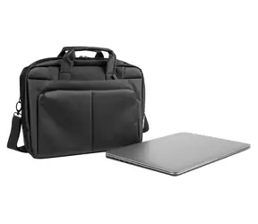 Natec Gazelle černá / Brašna na notebook / 15,6-16" / nylon / voděodolná
