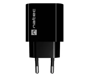 Natec Ribera černá / Nabíječka / 1x USB-C / 20W / PD 3.0