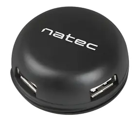 Natec Bumblebee černá / USB rozbočovač / 3x USB-A 2.0