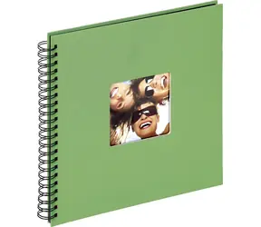 Walther Fun mátová zelená 30x30 / Album / 50 černých stran / spirálová vazba
