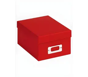 Walther Fotobox Fun červená FB115R / Box na fotografie / 10x15 cm / 700 fotografií