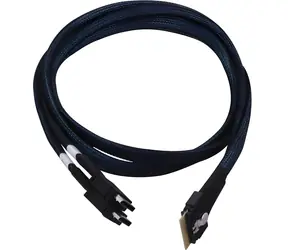 Adaptec Kabel SlimSAS SFF-8654 8i - 2x SFF-8612 4i (OCuLink) / Kabel SAS / interní / 0,8 m / NVMe