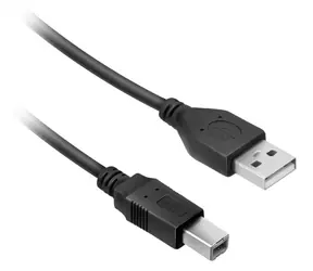 Ekon Kabel USB-A - USB-B černá / Kabel USB / 3 m / 5 W