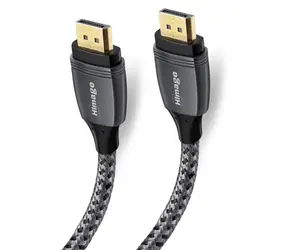 HImage DisplayPort 2.0 kabel šedá / Kabel / 1,8 m / pozlacený / Ethernet